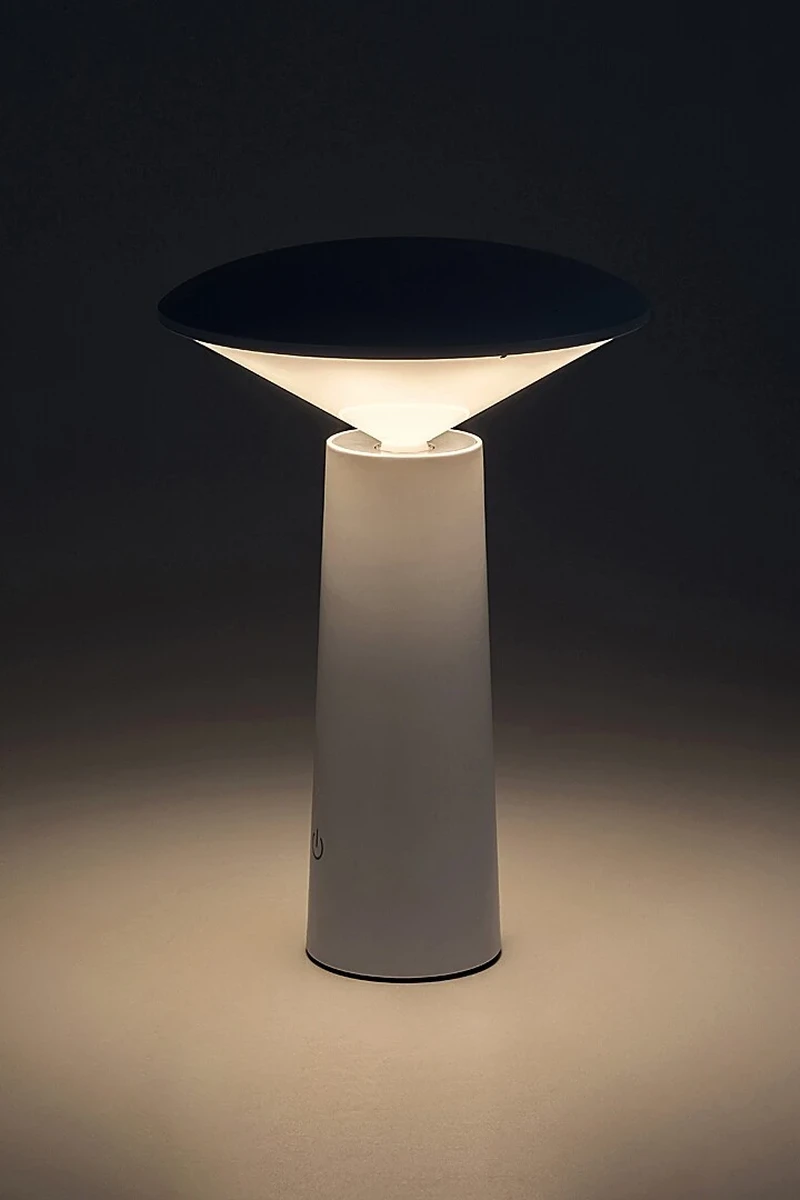 Polperro – LED декоративна градинска лампа в бяло, Ø140мм, 180lm, 2800-6500K