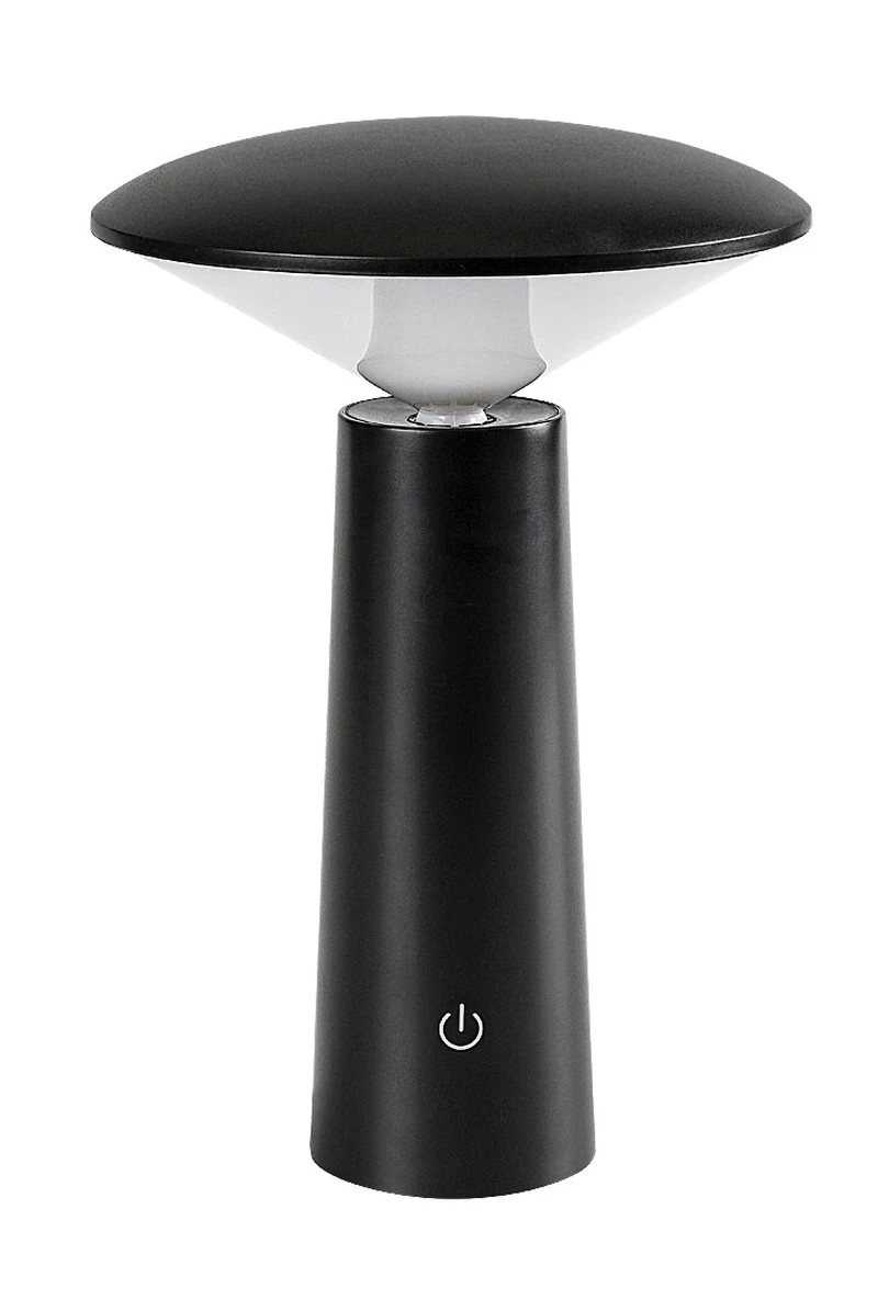 Polperro – LED decorative lamp for garden in black/white, Ø140mm, 180lm, 2800-6500K
