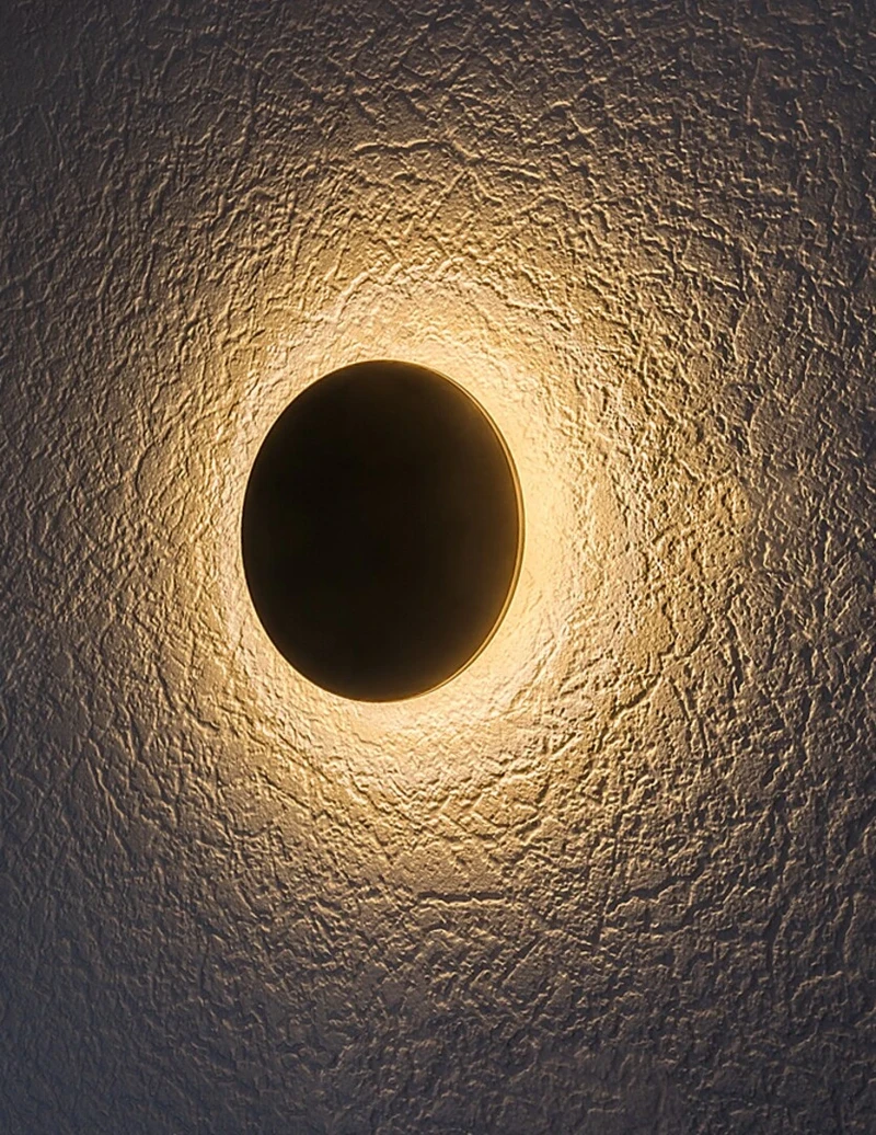 Rust – LED outdoor wall light in grey/white, Ø220mm, 15W, 2700-6500K, IP65