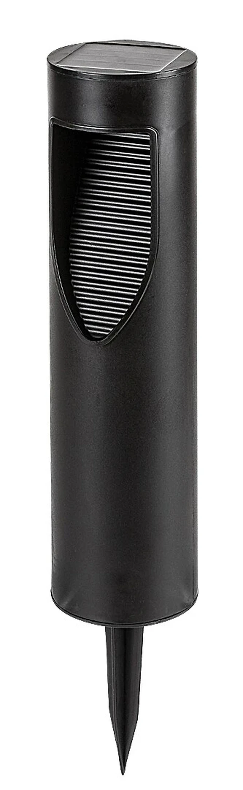 Ravello – соларна LED лампа за градина в черно, Ø80мм, 0.1W, 3000K, IP44