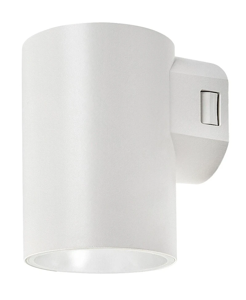 Urfa – LED outdoor wall light in white, Ø75mm, 9W, 2700-6500K, IP65