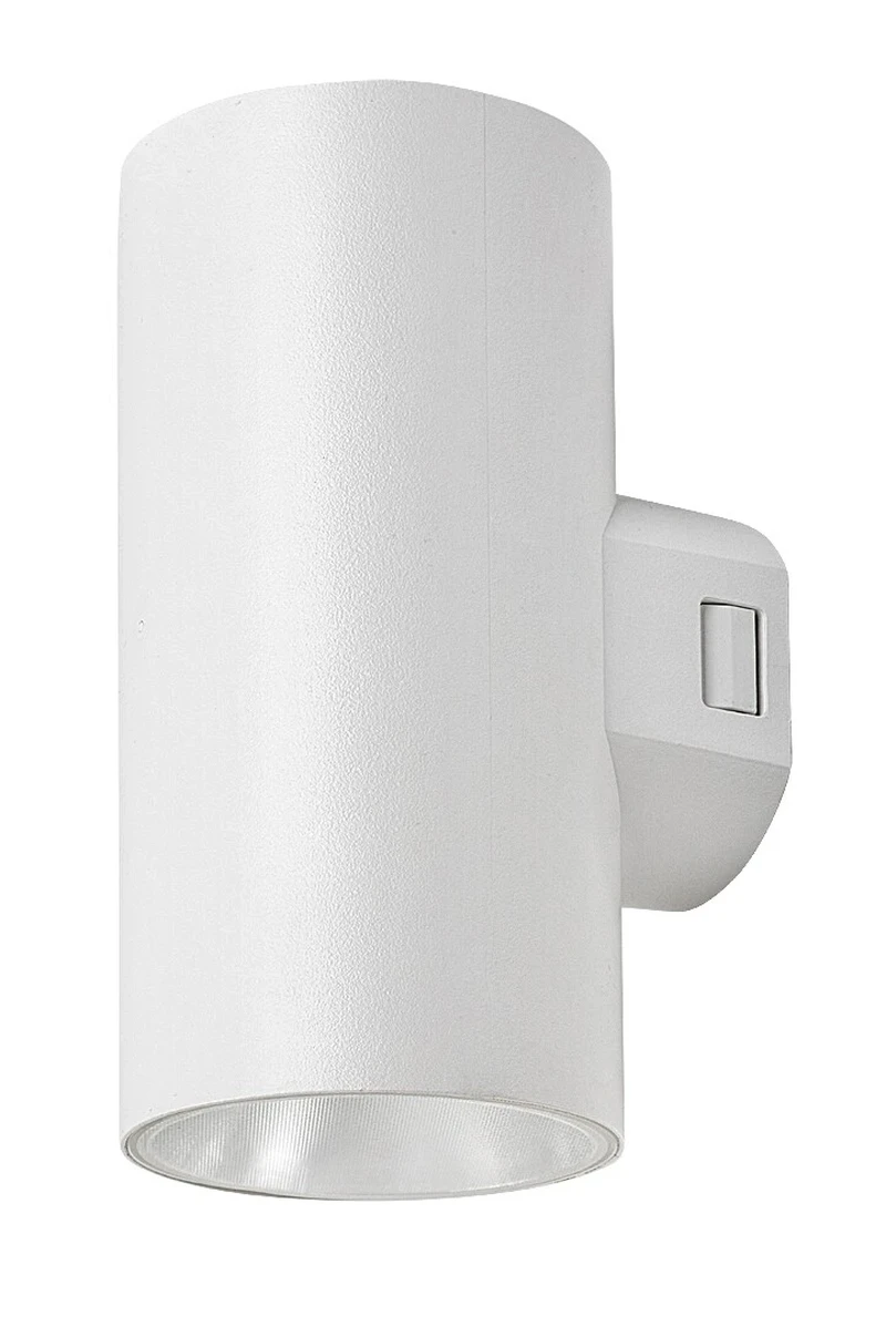 Urfa – LED външна стенна лампа в бяло, Ø75мм, 18W, 2700-6500K, IP65