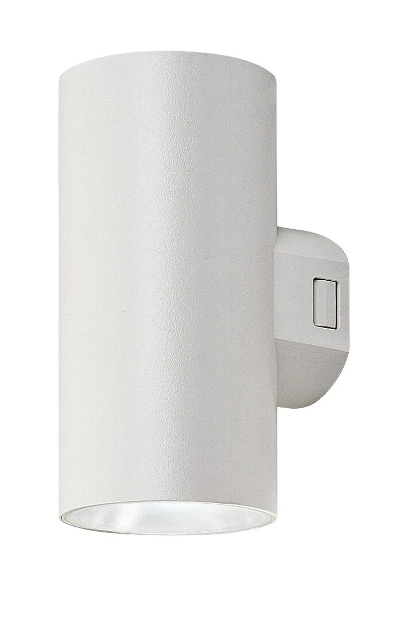 Urfa – LED външна стенна лампа в бяло, Ø75мм, 18W, 2700-6500K, IP65