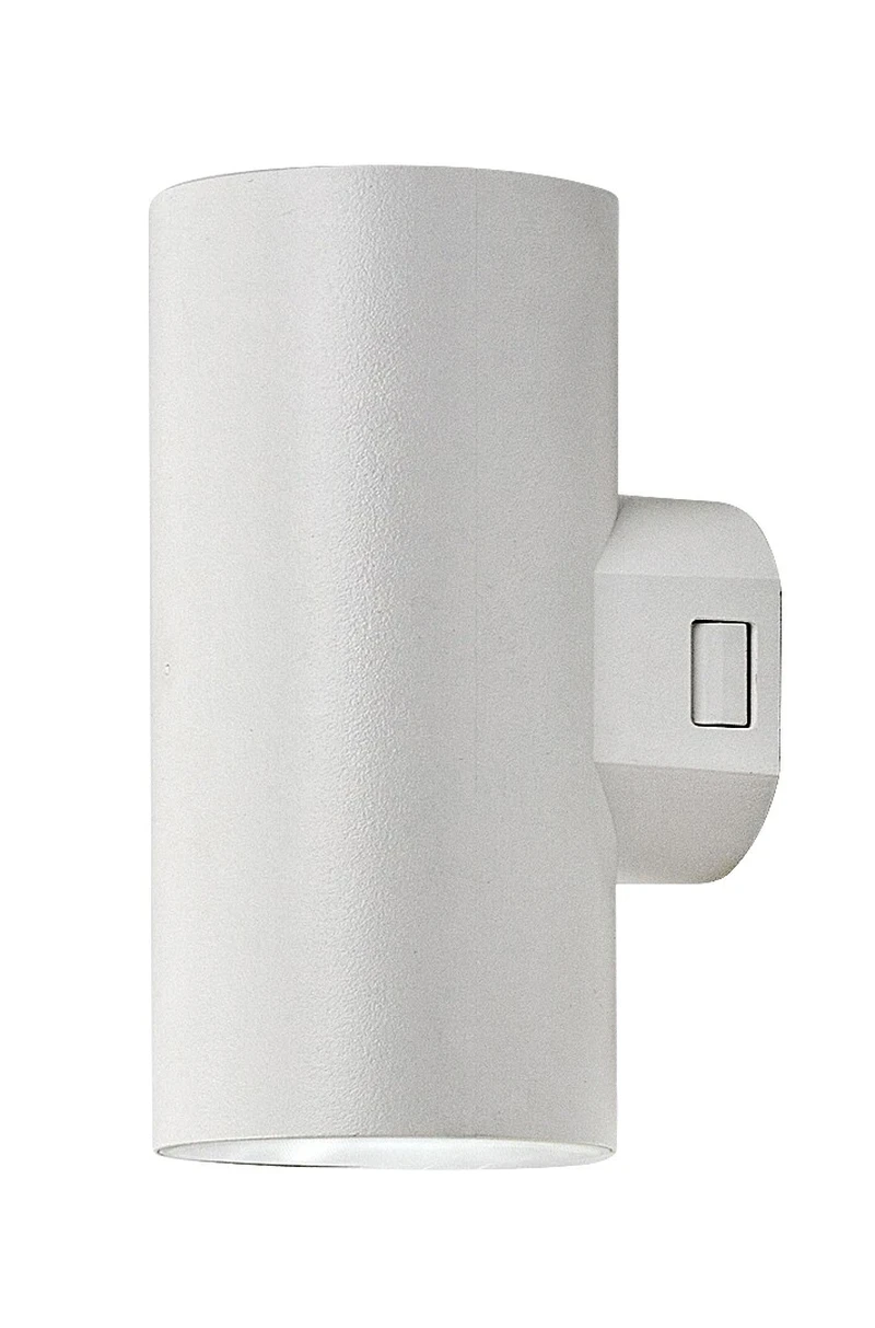 Urfa – LED външна стенна лампа в бяло, Ø75мм, 18W, 2700-6500K, IP65