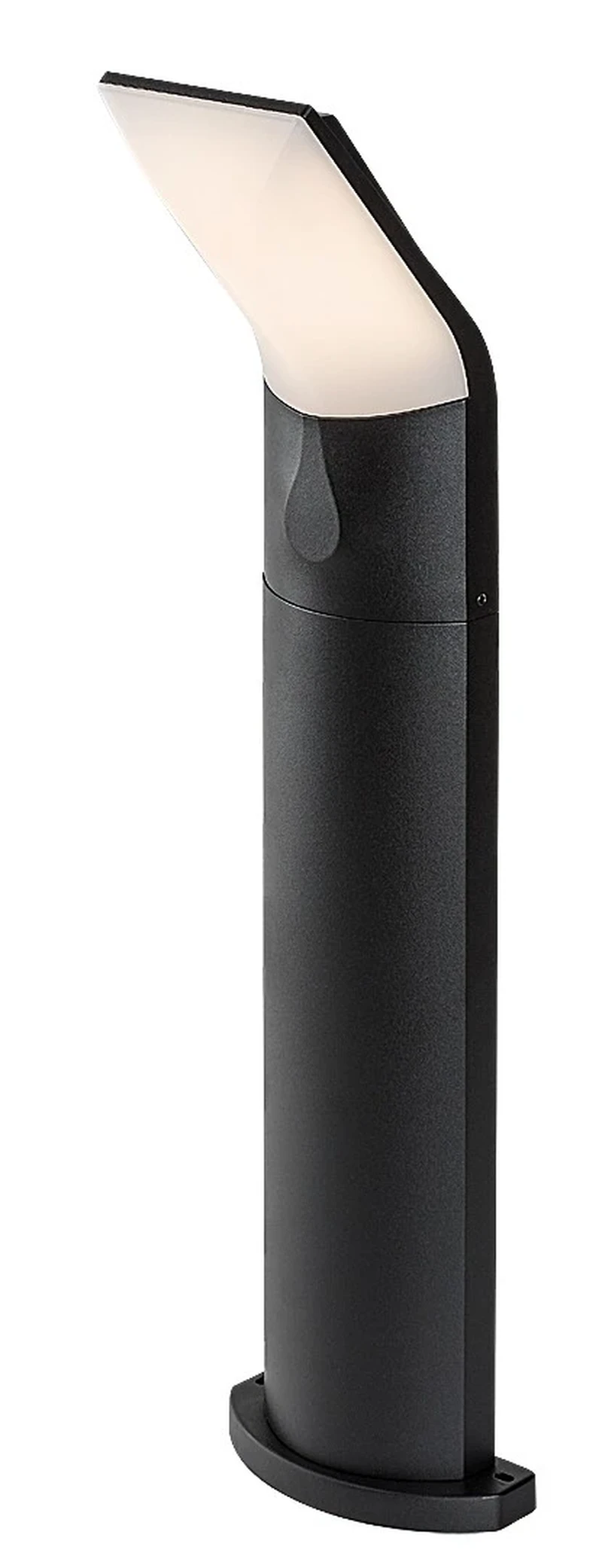 Външни стоящи лампи Tolna – LED градинска лампа в черно/бяло, 160×670мм, 10W, 3000K, IP54