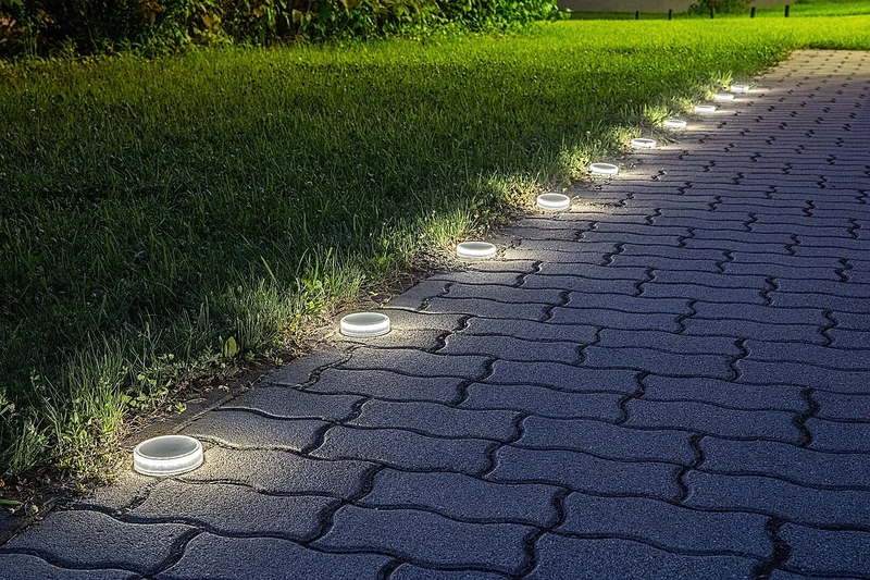 Trillo – соларна LED лампа за градина в прозрачно, Ø85мм, 0.3W, 4000K, IP65