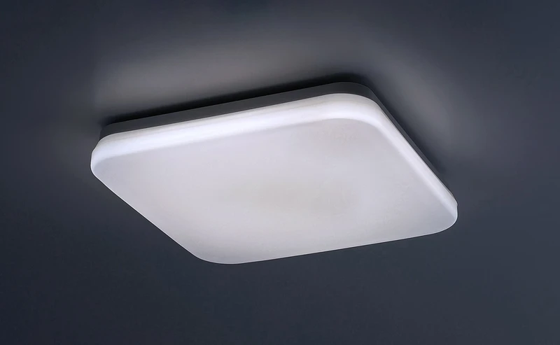 Lowar – LED плафон за тераса в бяло, 285×285мм, 18W, 3000-6000K, IP44