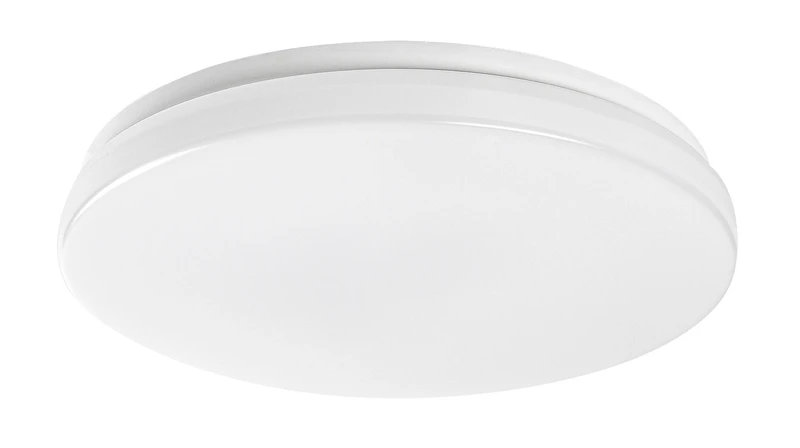 Lowar – LED плафон за тераса в бяло, Ø285мм, 18W, 3000-6000K, IP44