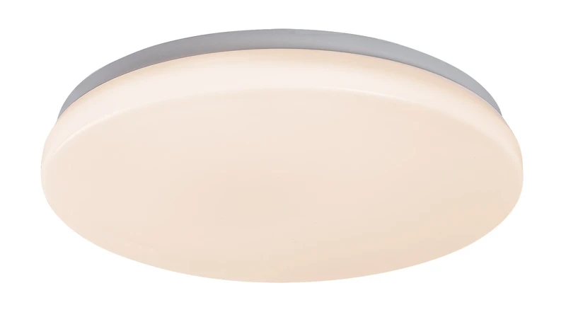 Външни таванни лампи (плафони) Lowar – LED плафон за тераса в бяло, Ø285мм, 18W, 3000-6000K, IP44