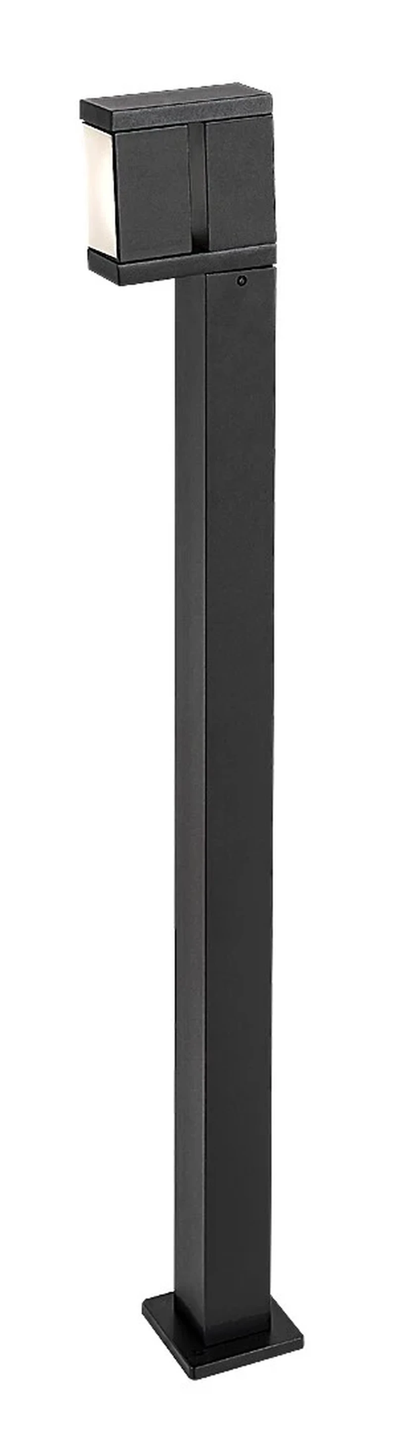 Cubbington – LED градинска лампа в черно с въртяща се глава, 130×1050мм, 10W, 4000K