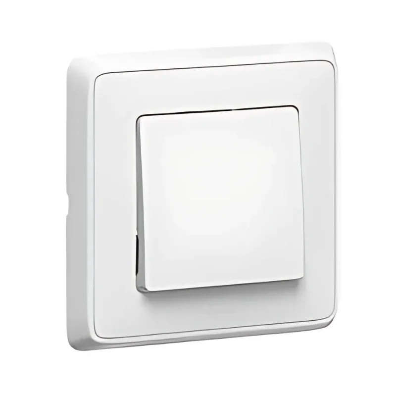 One-way switch 10A with frame White /while stocks last/ - Legrand Cariva 773801