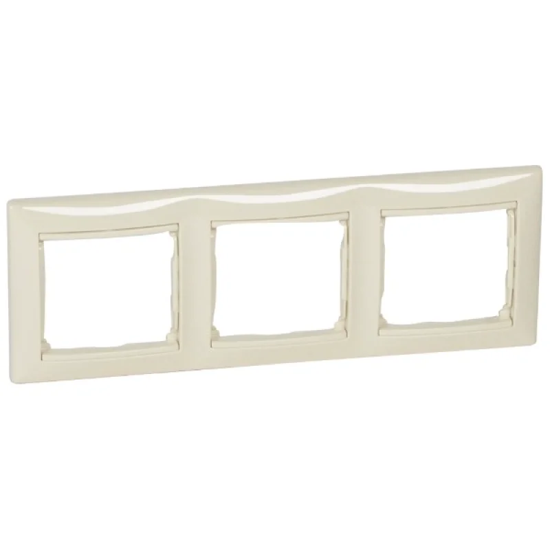 Frame 3x Cream - Legrand Valena 774353