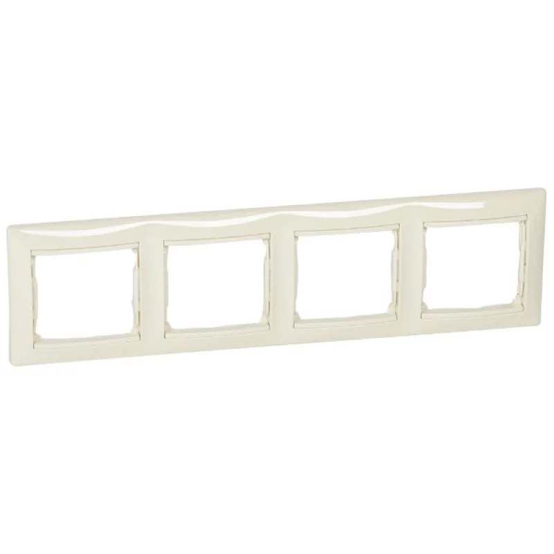 Frame 4x Cream - Legrand Valena 774354