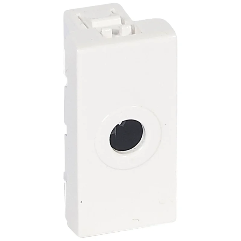 Legrand Кабелен излаз Ф8mm розетка 1M Бял PRMOSAIC - Legrand Mosaic 77552