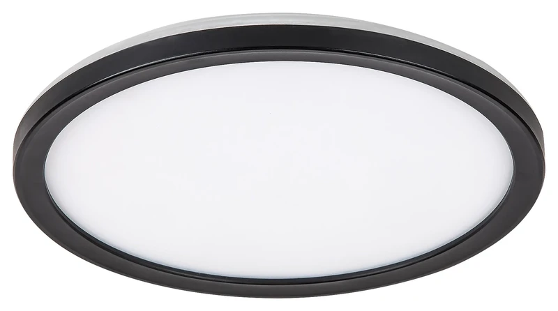 Outdoor Ceiling Lights Inverness – LED ceiling light for terrace in black/white, Ø280mm, 15W, 2700-6500K