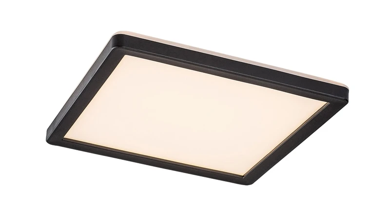 Inverness – LED плафон за тераса в черно/бяло, 250×250мм, 15W, 2700-6500K
