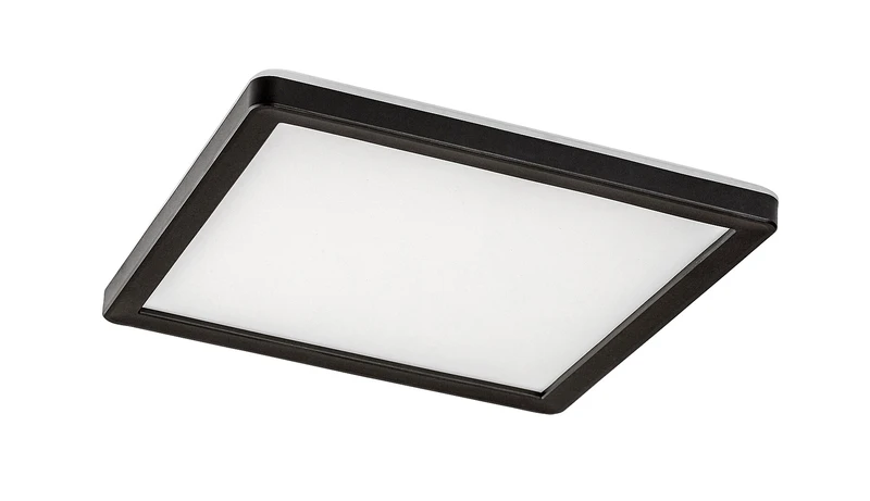 Inverness – LED плафон за тераса в черно/бяло, 250×250мм, 15W, 2700-6500K