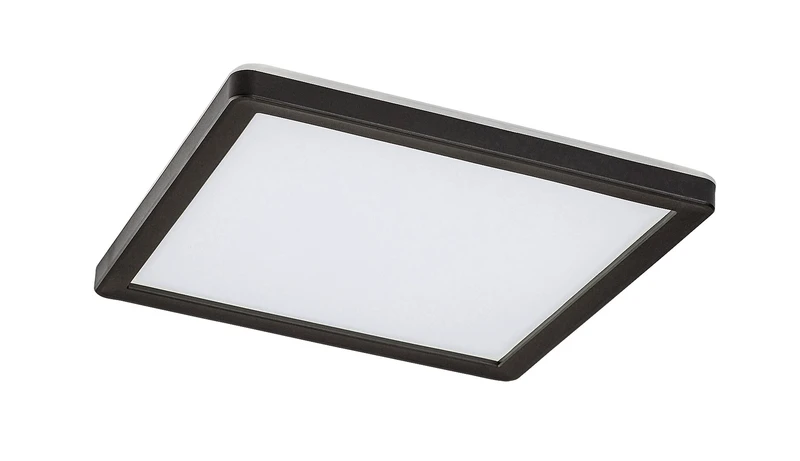 Inverness – LED плафон за тераса в черно/бяло, 250×250мм, 15W, 2700-6500K
