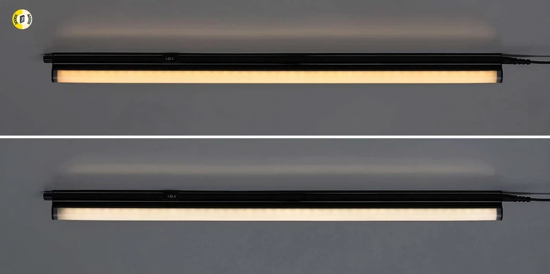 Bareg – LED осветление за кухня в черно/бяло, 890мм, 12W, 3000/4000K