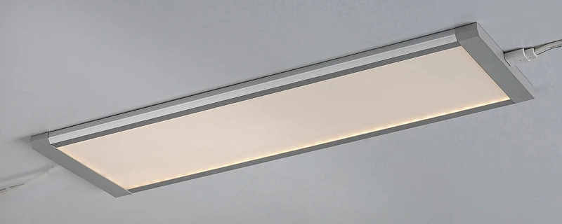 Tarelo – LED осветление за кухня в сребристо/бяло, 270мм, 6W, 3000-6500K