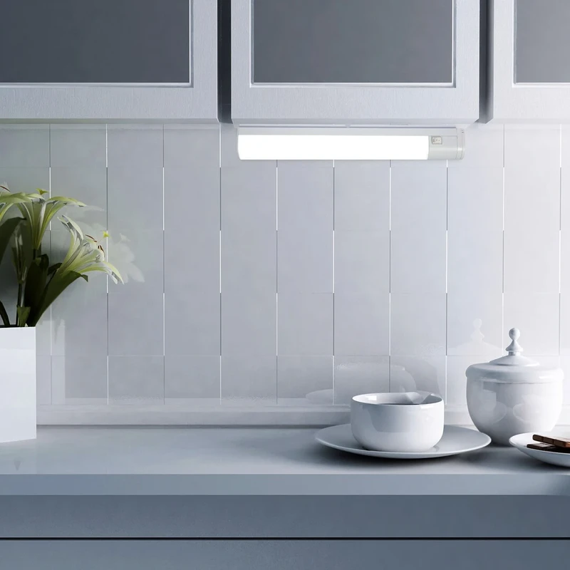 Duddu – LED lighting for kitchen in white, 570mm, 17W, 4000K, IP44
