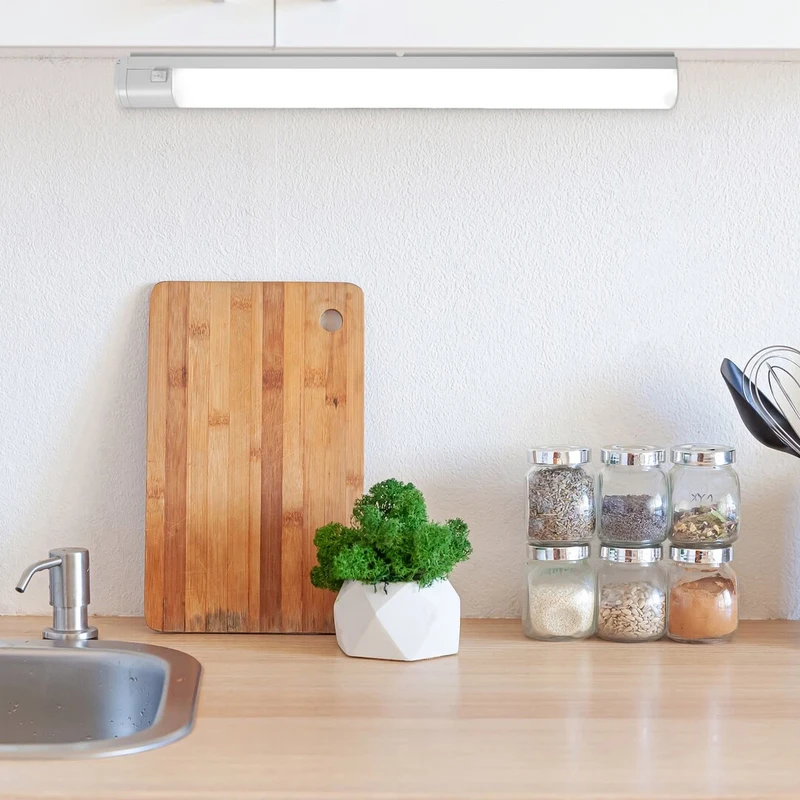 Duddu – LED осветление за кухня в бяло, 870мм, 20W, 4000K, IP44