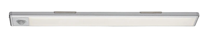 Осветление за шкаф Ivanna – LED кухненско осветление в сребристо/бяло, 300×40мм, 2W, 4000K