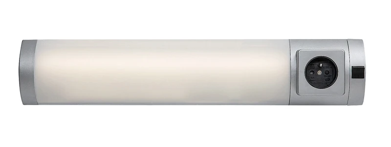 Cabinet Lighting Soft 2E – LED lighting for kitchen in silver aluminium, 450mm, 5W, 4000K