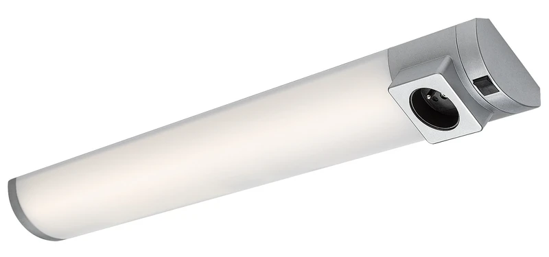 Soft 2E – LED осветление за кухня в сребристо/бяло, 680мм, 8W, 4000K