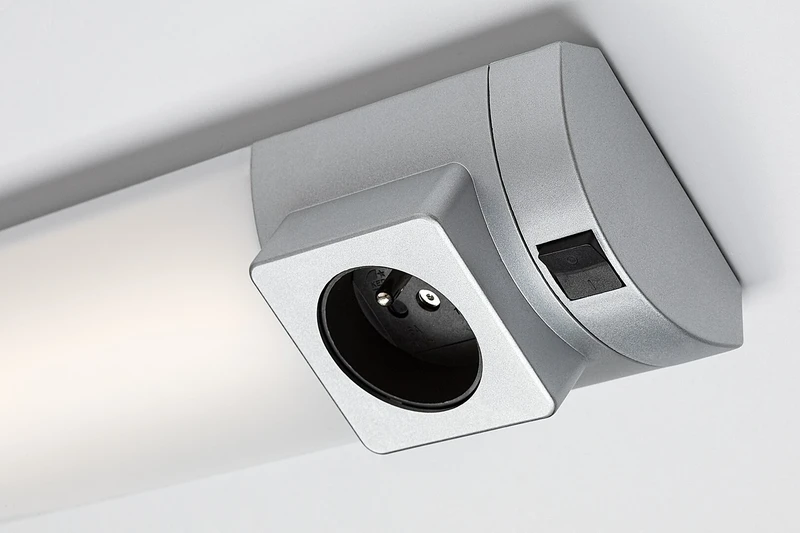 Soft 2E – LED осветление за кухня в сребристо/бяло, 680мм, 8W, 4000K