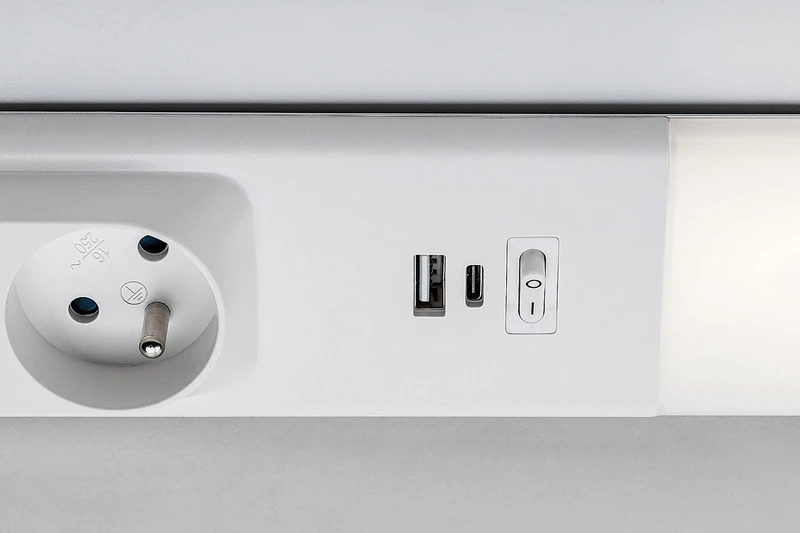 Bilal E – LED lighting for kitchen in white, 600mm, 18W, 4000K