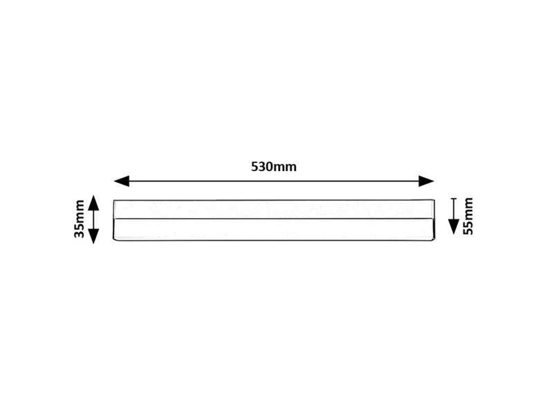 Band2 – LED осветление за кухня в бяло, 530мм, 14W, 4000K
