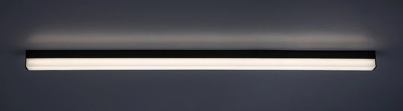 Band2 – LED lighting for kitchen in black/white, 1135mm, 24W, 4000K
