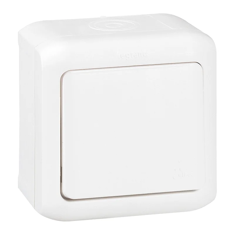 Legrand One-way push button IP44 White - Legrand Forix 782364