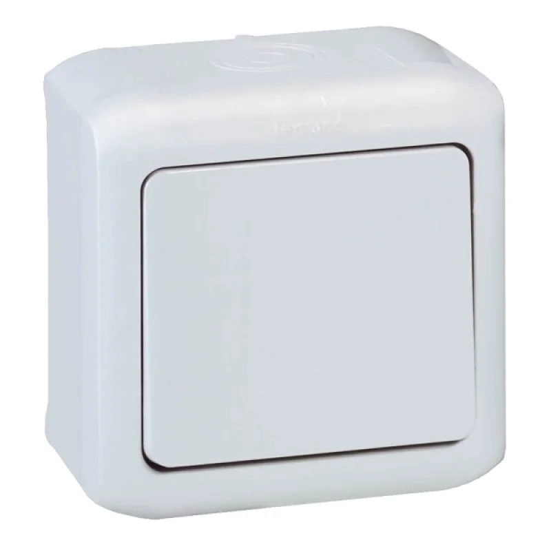 Legrand One-way switch IP44 Grey - Legrand Forix 782380