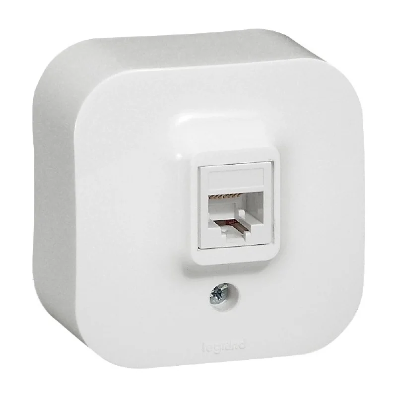 Legrand Розетка 1xRJ45 Cat. 5e UTP IP21 Бял - Legrand Forix 782424
