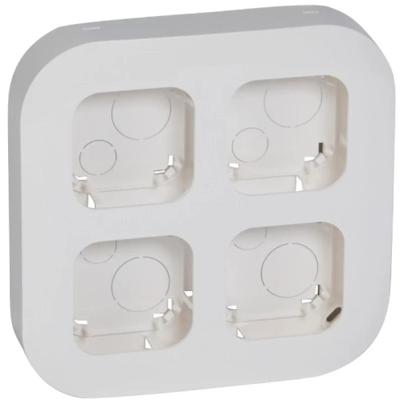 Frame grouping for 4 mechanism IP21 White - Legrand Forix 782494