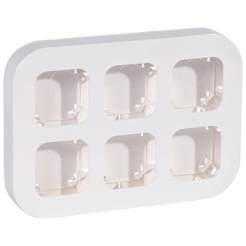 Legrand Рамка групираща 6 механизма IP21 Бял - Legrand Forix 782496