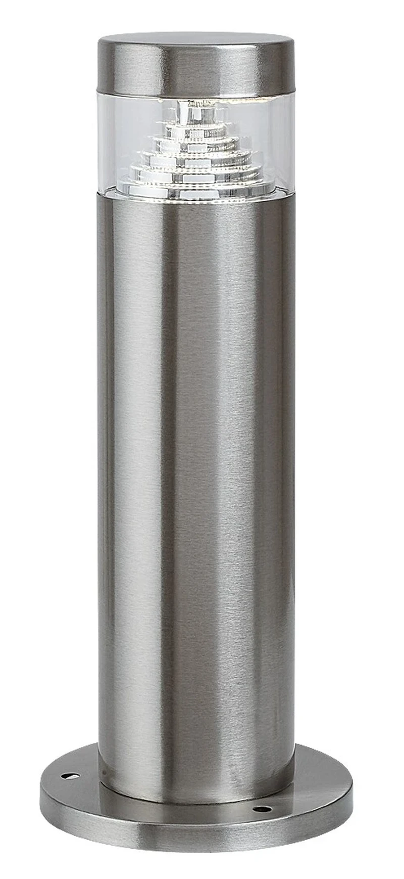Lisbon – LED garden lamp from stainless steel, Ø75mm, 7W, 4000K, IP54
