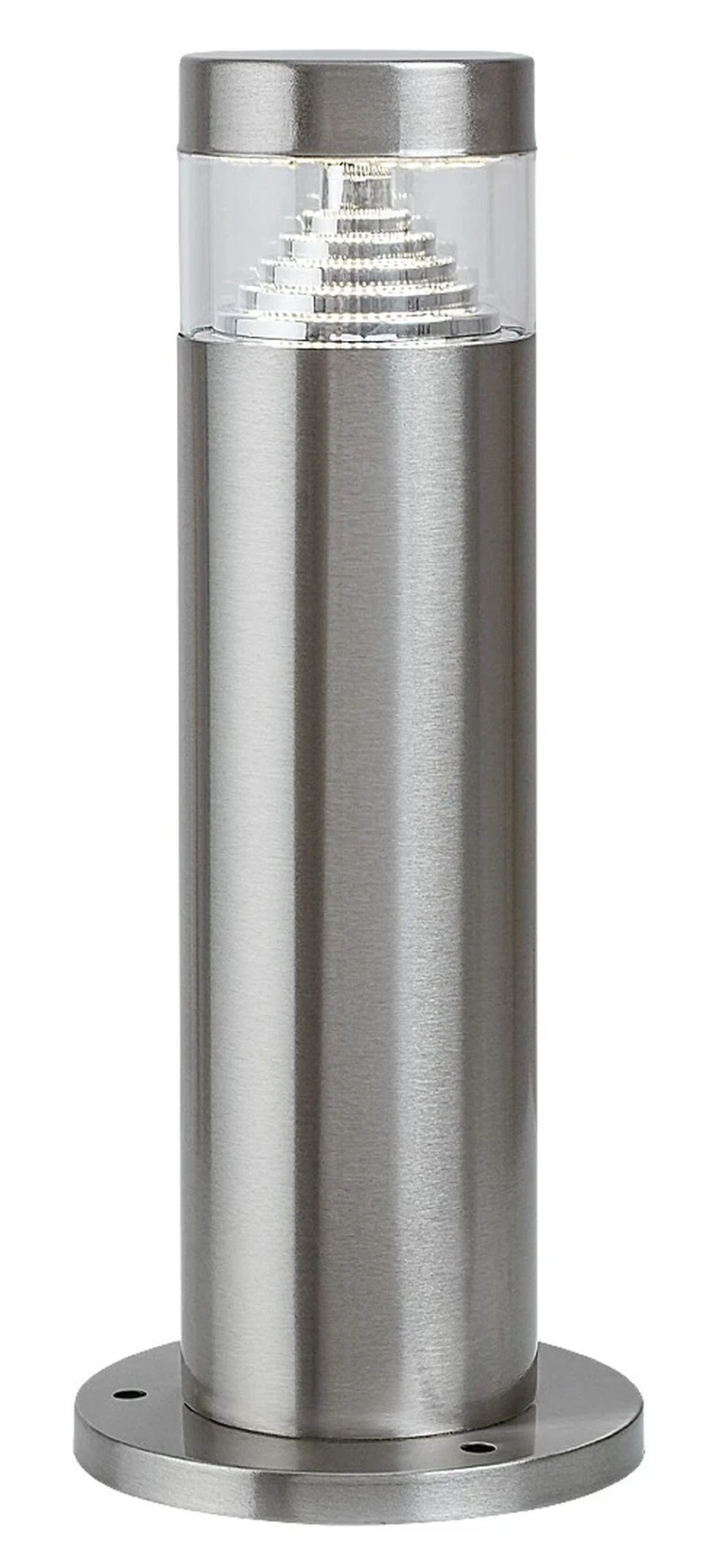 Lisbon – LED garden lamp from stainless steel, Ø75mm, 7W, 4000K, IP54