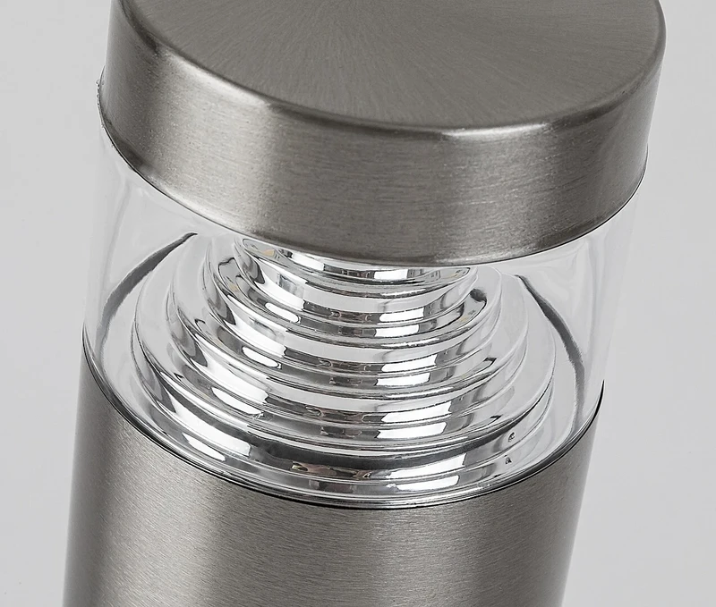Lisbon – LED garden lamp from stainless steel, Ø75mm, 7W, 4000K, IP54