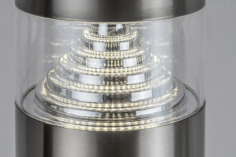 Lisbon – LED градинска лампа от неръждаема стомана, Ø75мм, H1100мм, 7W, 4000K, IP54