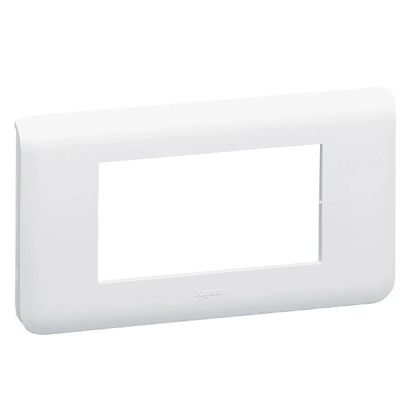 Legrand Рамка 4М едноредова Бял - Legrand Mosaic 78814