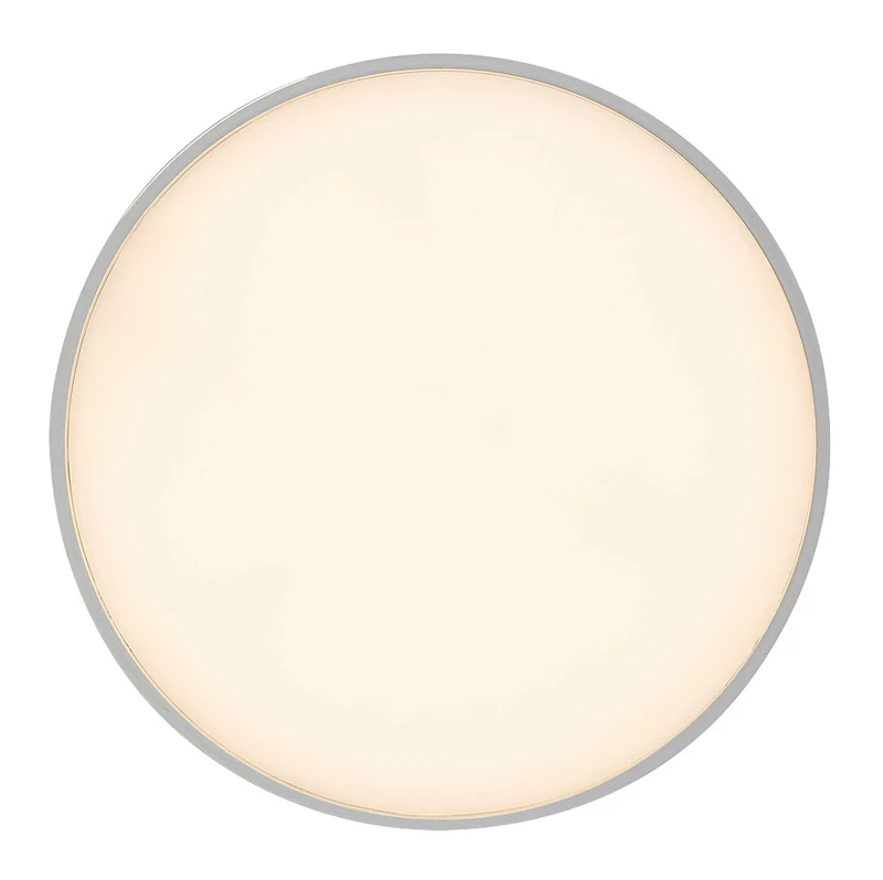 Tartu – LED ceiling light for terrace in white matt, Ø175mm, 18W, 2800-6000K, IP44