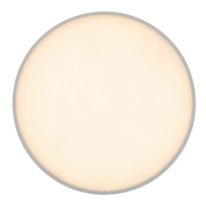 Tartu – LED ceiling light for terrace in white matt, Ø175mm, 18W, 2800-6000K, IP44