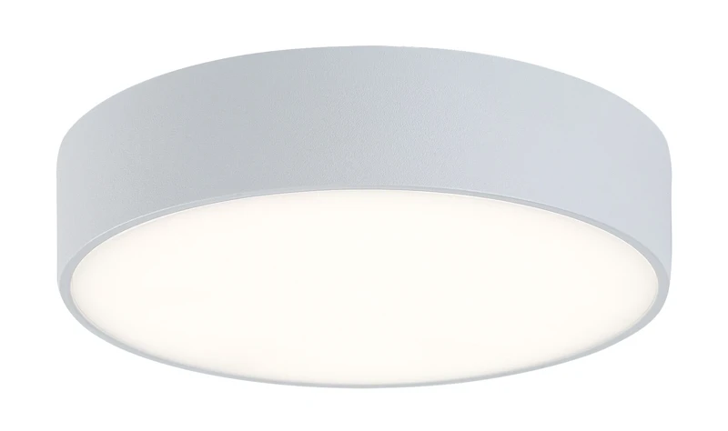 Outdoor Ceiling Lights Tartu – LED ceiling light for terrace in white matt, Ø175mm, 18W, 2800-6000K, IP44