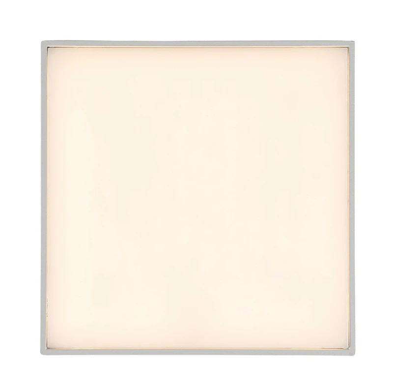 Tartu – LED ceiling light for terrace in white matt, 175×175mm, 18W, 2800-6000K, IP44