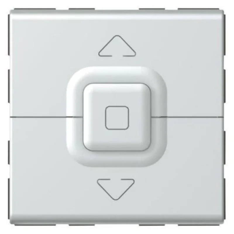 Legrand Push button for shutters up to 500W 2M Aluminium PRMOSAIC - Legrand Mosaic 79225