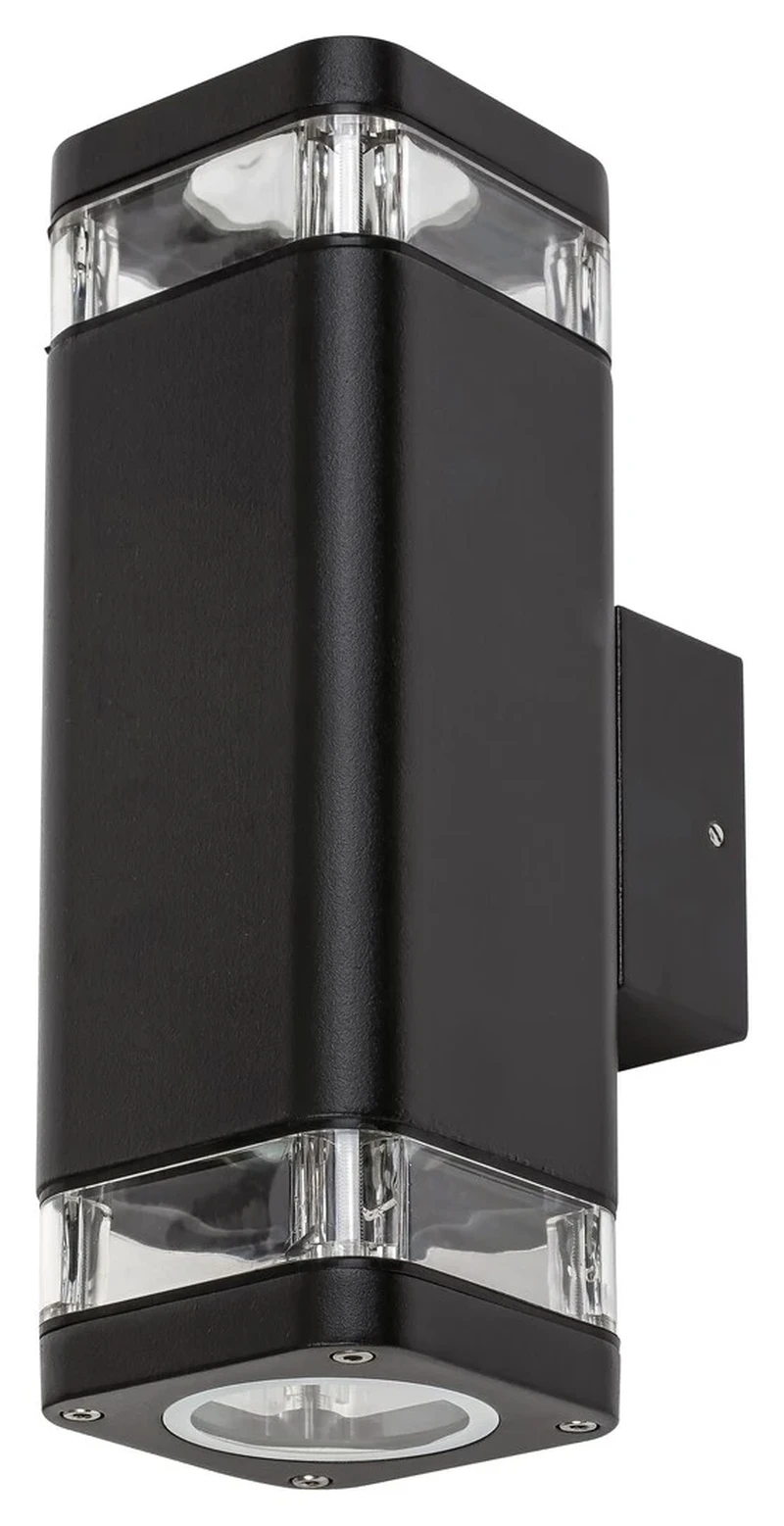 Outdoor Wall Lights Sintra – outdoor wall light in black matt, 80×230mm, 2×GU10, IP44