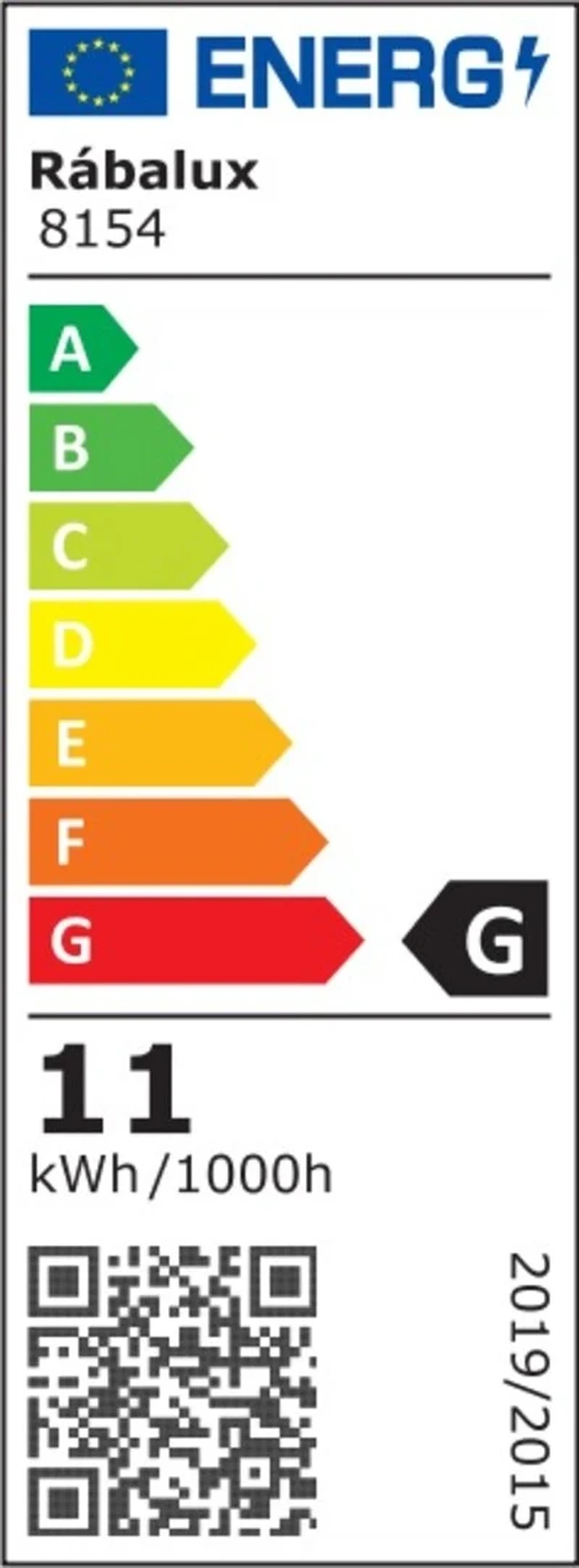 Follina – LED външен аплик в черно, 80×260мм, 11W, 4000K, IP65